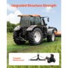 VEVOR 3-Punkt-Anhängerkupplung 660x165x450mm, Dreipunktaufnahme für Traktor der Kategorie 1360kg Kapazität – Bild 5