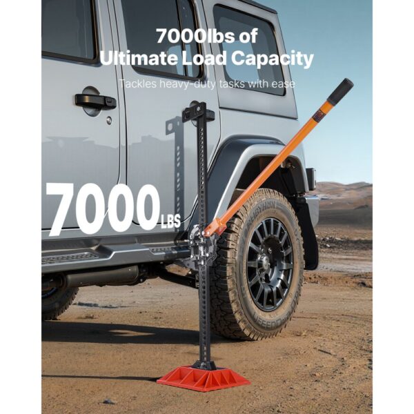 VEVOR Farm Wagenheber Offroad mit Sockel High Lift Farm Jack (3,18 t) Offroad-Nutzwagenheber – Bild 2