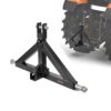 VEVOR 3-Punkt-Anhängerkupplung mit 5,08 cm Empfänger, 1360 kg Kapazität, kompatibel mit Kubota