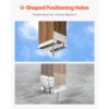 VEVOR Pfostenträger, 10 Stk., Innenmaß 89,6x90,5 mm für 88,9x88,9 mm Pfosten – Bild 4