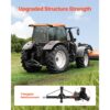 VEVOR 3-Punkt-Anhängerkupplung 660x165x450 mm, 3-Punkt-Schnellkupplungsaufsatz, kompatibel mit Kubota – Bild 5