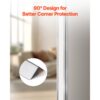 VEVOR Kantenschutz für Wand, 38 x 38 x 2436 mm, 10er-Pack Winkelprofil – Bild 4