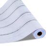 VEVOR Tapete selbstklebend, 45 cm x 15 m, Klebefolie mit weißer Holzoptik