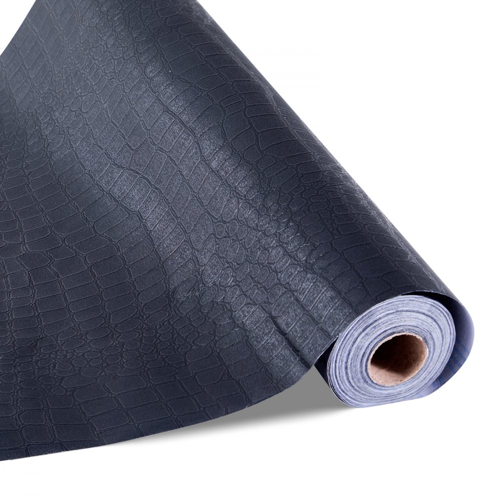 VEVOR Tapete selbstklebend, 40 cm x 10 m, Klebefolie mit rissiger Struktur