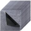 VEVOR Teppichfliesen 457,2 x 457,2 x 12 mm, 10er-Pack, selbstklebender Teppichboden mit Fläche von 2,0 m²