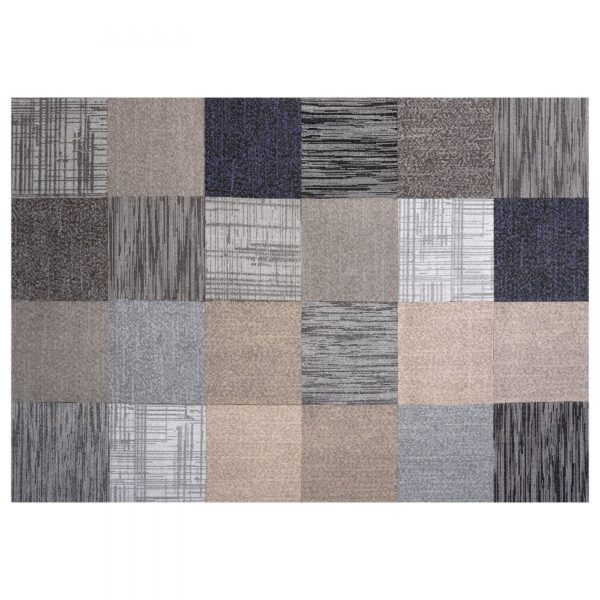 VEVOR Teppichfliesen 500 x 500 x 6 mm, 24er-Pack, selbstklebender Teppichboden mit Fläche von 6,2 m²
