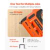 VEVOR elektrische Nagelpistole 2 in 1 Tacker 18 Gauge 15/20/25/30/32mm mit 500 Klammern & 500 Nägeln – Bild 2