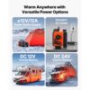 VEVOR Dieselheizung Lufterhitzer 5-8KW DC 12 V/24 V tragbare Standheizung (All in One) mit Fernbedienung – Bild 5