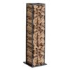VEVOR Kaminholzregal, 330 x 320 x 1120 mm, Brennholzregal für den Innenbereich, 45,4 kg Tragkraft