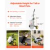 VEVOR Garten Topftransporter, robuster Topftransportwagen mit verstellbarem Greifarm, max. 65 kg Tragkraft – Bild 5