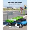 VEVOR Verkehrsleitpfosten Leitpfosten 3 Stk. (114 cm) mit beschwertem Sockel & Reflektorstreifen, Parkplätze – Bild 4