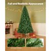 VEVOR Weihnachtsbaum künstlich, 1,8 m Tannenbaum, PVC Christbaum, Partys und Büros – Bild 3