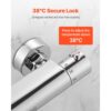 VEVOR Duscharmatur mit Thermostat Duschthermostat mit 38 °C Sicherheitsschloss – Bild 3 VEVOR Duscharmatur mit Thermostat Duschthermostat mit 38 °C Sicherheitsschloss – Bild 3