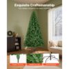 VEVOR Weihnachtsbaum künstlich, 2,2 m Tannenbaum, Christbaum, Partys und Büros – Bild 4