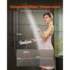 VEVOR Duscharmatur mit Thermostat Brausemischer Duschhahn mit 38 °C Sicherheitsschloss – Bild 2 VEVOR Duscharmatur mit Thermostat Brausemischer Duschhahn mit 38 °C Sicherheitsschloss – Bild 2