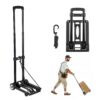 VEVOR Sackkarre klappbar, 50 kg Tragkraft, Transportkarre mit 2 Rädern & 1 elastischem Seil VEVOR Sackkarre klappbar, 50 kg Tragkraft, Transportkarre mit 2 Rädern & 1 elastischem Seil