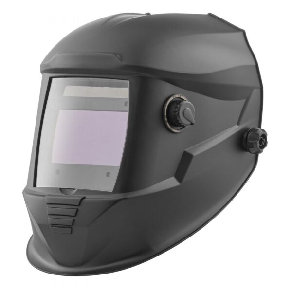 VEVOR Automatik Schweißhelm, 100,1 x 59,4 mm True Color, Solar Schweißermaske mit 4 Lichtbogensensoren