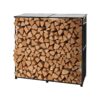 VEVOR Metall Kaminholzregal, 1850x700x1800 mm Brennholzregal, max. Tragkraft 300 kg