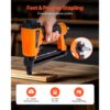 VEVOR Druckluftnagler, T50 Druckluft Tacker für 10,8 mm Krone, 4 -16 mm lange Klammern – Bild 2