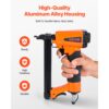 VEVOR Druckluftnagler, T50 Druckluft Tacker für 10,8 mm Krone, 4 -16 mm lange Klammern – Bild 5