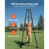 VEVOR Game Hoist, 227 kg Tragkraft, Jagd-Wildhebezeug mit Seilwinde und Gambrel, 1300 x 1100 x 2750 mm – Bild 2