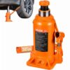 VEVOR hydraulischer Wagenheber Flaschenwagenheber 20 t 225–435 mm Hubbereich, Orange VEVOR hydraulischer Wagenheber Flaschenwagenheber 20 t 225–435 mm Hubbereich, Orange