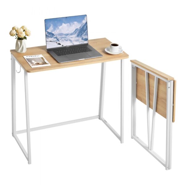 VEVOR kleiner Klappschreibtisch Schreibtisch faltbar 80 x 48 cm (Tischplatte) VEVOR kleiner Klappschreibtisch Schreibtisch faltbar 80 x 48 cm (Tischplatte)