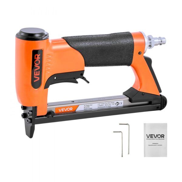 VEVOR Druckluftnagler, Drucklufttacker für Feindrahtklammern der Serie 50, 12,8 mm Krone