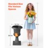 VEVOR Blumenspindel aus Kunststoff, 40x67 cm, 2er-Pack, Pflanzpokal. Pflanzkübel – Bild 3 VEVOR Blumenspindel aus Kunststoff, 40x67 cm, 2er-Pack, Pflanzpokal. Pflanzkübel – Bild 3
