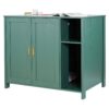 VEVOR Katzenschrank, 1050x680x885 mm, Katzenklo Schrank mit eingebauter Steckdose