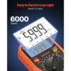 VEVOR Digitalmultimeter, 6000-Count TRMS DC/AC Voltmeter Stromtester, NCV-Multimeter für Strom – Bild 3