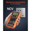 VEVOR Digitalmultimeter, 6000-Count TRMS DC/AC Voltmeter Stromtester, NCV-Multimeter für Strom – Bild 4