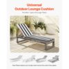 VEVOR Deckchair Auflagen, 1889x561x71mm, Liegenauflagen für Außenbereich – Bild 2