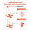 VEVOR Gewichtsschlitten Kraftschlitten Krafttrainingsschlitten zur Verbesserung der Geschwindigkeit – Bild 4