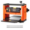 VEVOR Dickenhobel, 330 mm breiter Arbeitstisch, 1800 W, 23500 U/min, Holzbearbeitung mit Einzelgeschwindigkeit