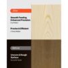 VEVOR Dickenhobel, 330 mm breiter Arbeitstisch, 1800 W, 23500 U/min, Holzbearbeitung mit Einzelgeschwindigkeit – Bild 3