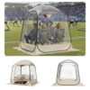 VEVOR Transparentes Zelt, 183x183x195 cm, Pop-up-Zelt für 5–6 Personen