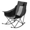 VEVOR Campingstuhl Beheizt 1030 x 920 x 950 mm, 3 Heizstufen, Tragkraft 102 kg