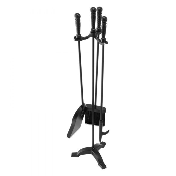 VEVOR Kaminbesteck-Set, 4-teiliges Ofenbesteck-Set, inkl. dreizackiges Ständers VEVOR Kaminbesteck-Set, 4-teiliges Ofenbesteck-Set, inkl. dreizackiges Ständers