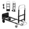 VEVOR 2-in-1-Sackkarre, 227 kg Tragkraft im 4-Rad-Modus, umwandelbarer Transportwagen mit verstellbarem Griff VEVOR 2-in-1-Sackkarre, 227 kg Tragkraft im 4-Rad-Modus, umwandelbarer Transportwagen mit verstellbarem Griff