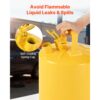 VEVOR Sicherheitskanister, 19 L, Typ I Sicherheitsbehälter für Diesel mit Flammensperre – Bild 2