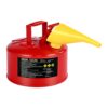 VEVOR Sicherheitskanister, 9,5 L Typ I, roter Sicherheitsbehälter für Benzin mit Flammensperre aus Edelstahl VEVOR Sicherheitskanister, 9,5 L Typ I, roter Sicherheitsbehälter für Benzin mit Flammensperre aus Edelstahl