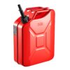 VEVOR Kraftstoffkanister, 20 L, Benzinkanister mit Ausguss & Komfortgriff, 6 L/min Durchflussrate