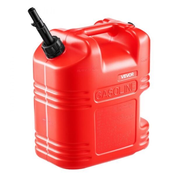 VEVOR Kraftstoffkanister, 19 L, Benzinkanister mit Ausguss & klarer Skala, max. Durchflussrate15 L/min, 1 Stk.