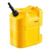 VEVOR Kraftstoffkanister, 19 L, Benzintank mit Ausguss & klarer Skala, max. Durchflussrate 15 L/min, 1 Stk.