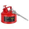 VEVOR Sicherheitskanister, 9,5 L, Typ II, Sicherheitsbehälter mit Flammensperre