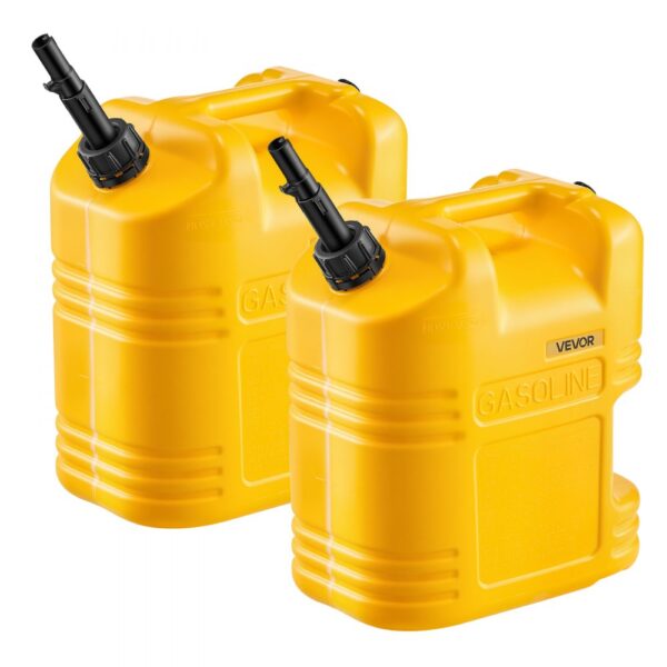VEVOR Kraftstoffkanister 2er-Pack 19 L, max. Durchflussrate 15 L/min, ATVs & UTVs