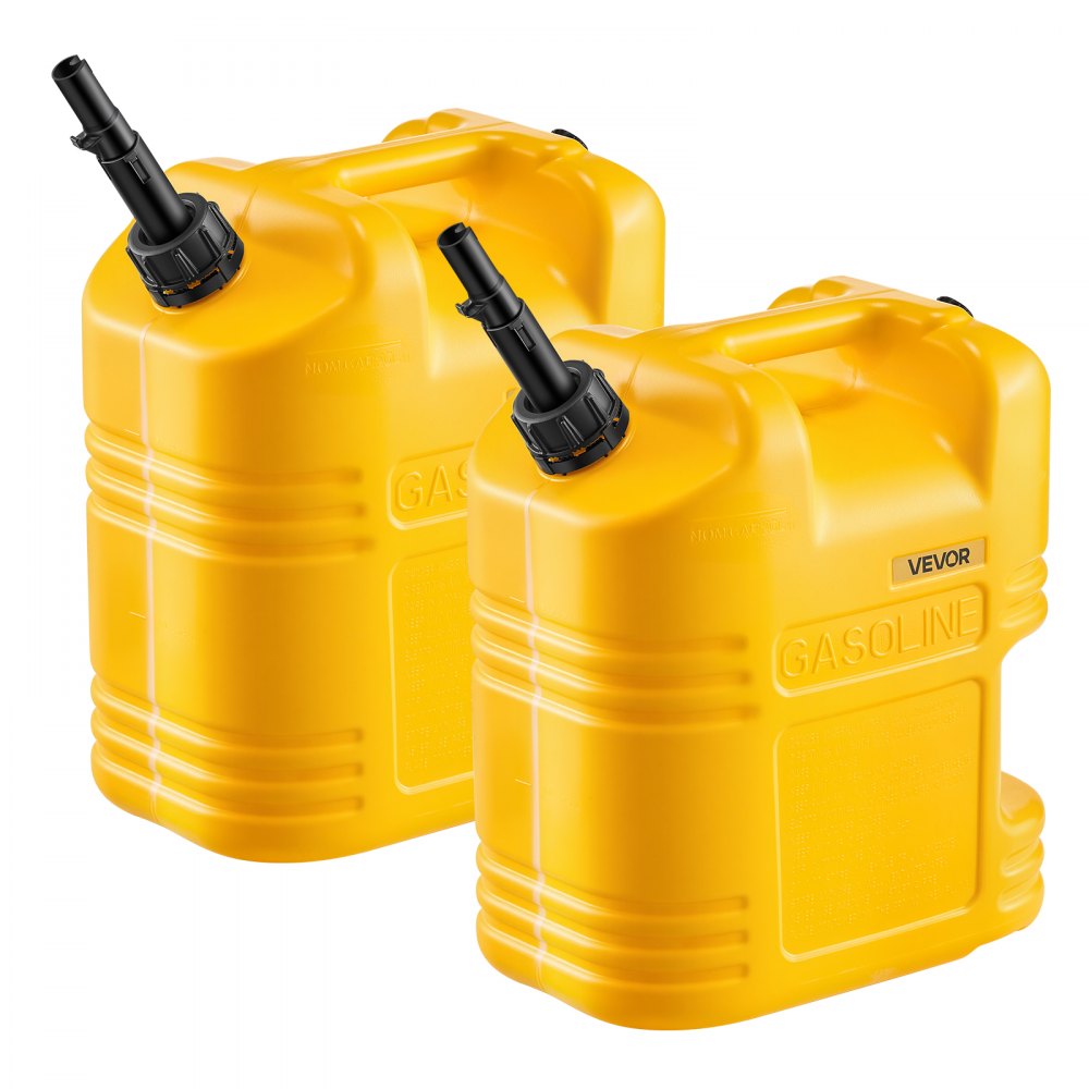 VEVOR Kraftstoffkanister 2er-Pack 19 L, max. Durchflussrate 15 L/min, ATVs & UTVs