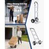 VEVOR Sackkarre, 227 kg Tragkraft, Schwerlast-Transportkarre mit Griff, 480x500x1340 mm – Bild 2