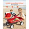 VEVOR Bollerwagen für Kinder ab 18 Monaten, 1010x480x360 mm, Transportwagen Tragkraft bis 80 kg – Bild 3